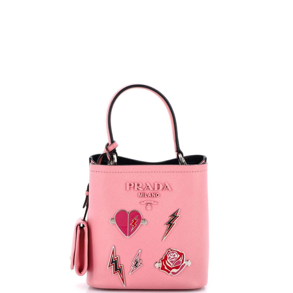Prada Panier Bucket Bag Embellished #254240P14B - Picture 1 of 8
